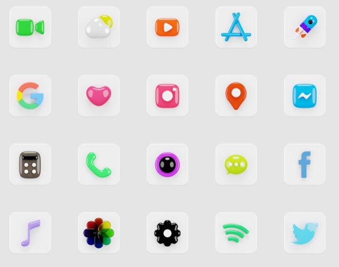 Free 20 3D App Icon Freebies